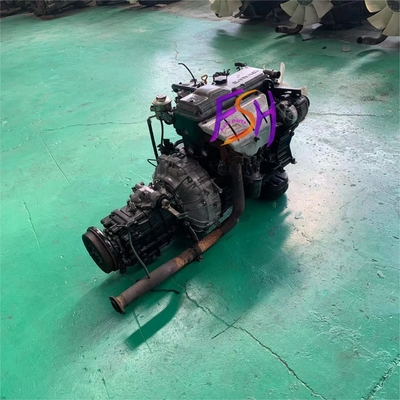 Motor diesel japonês original de 4 cilindros 15B usado para veículos comerciais