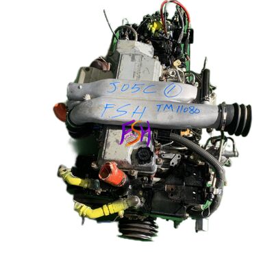 Conjunto de Motor Diesel Usado J05CT 150 a 200 HP para Caminhão Médio