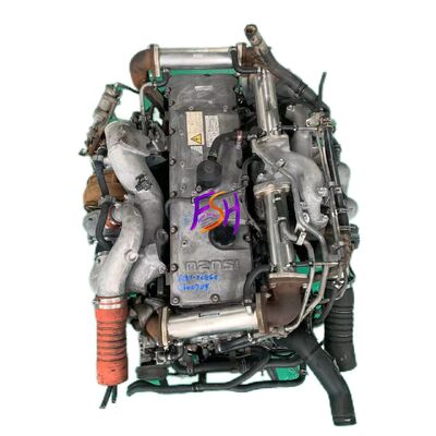 Conjunto do Motor Diesel Turboalimentado Isuzu 6UZ1T de 6 cilindros com 7,8 litros de Cilindrada para Caminhões e Ônibus