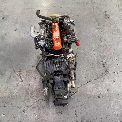 JMC 4JB1 Motor Diesel Usado de 4 cilindros com turbocompressor e eficiência de combustível para veículos comerciais leves