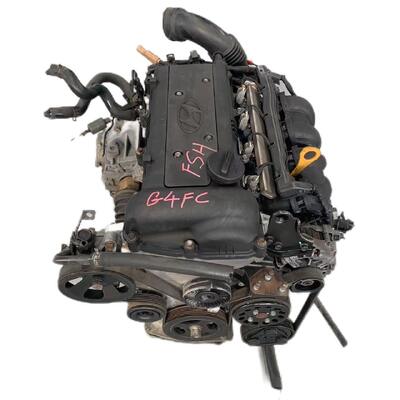 Bom preço. Inventário adequado Motor G4FC Motor a gasolina de segunda mão para Hyundai K2 em linha