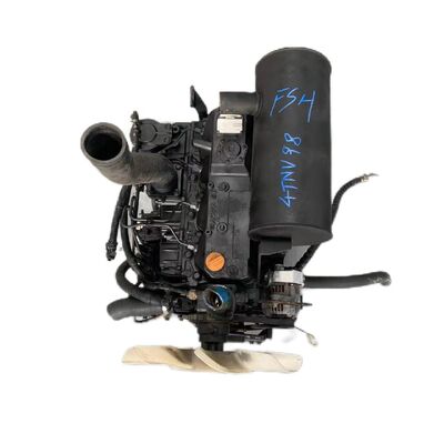 Bom preço. Para Yanmar 4TNV98T Usado Motor Diesel de 4 Cilindros Montado Injeção Direta Escavadeira Colheitadeira Empilhadeira Gerador Japão em linha