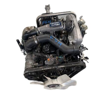 Bom preço. Estoque Adequado Motor Diesel 4JB1 4JB1T Usado para Caminhonete Isuzu em linha